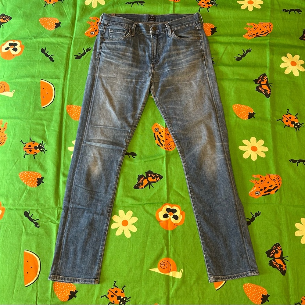 Citizens Of Humanity Agnes Mid-Rise Slim Straight Jeans